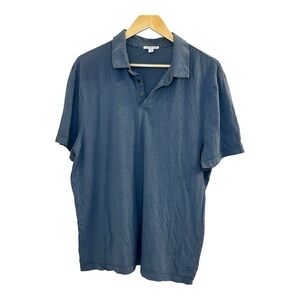 James Perse Slate Polo Shirt